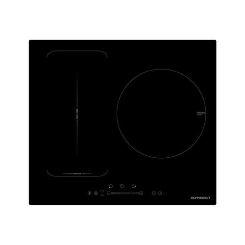 Schneider SCTI6031N3/1 - Table de cuisson à induction - 3 plaques de cuisson - Niche - largeur : 56 cm - profondeur : 49 cm