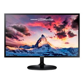 Samsung S24F350FHU - SF350 Series - écran LED - 24" - 1920 x 1080 Full HD (1080p) @ 60 Hz - Plane to Line Switching (PLS) - 250 cd/m² - 1000:1 - 4 ms - HDMI, VGA - noir brillant