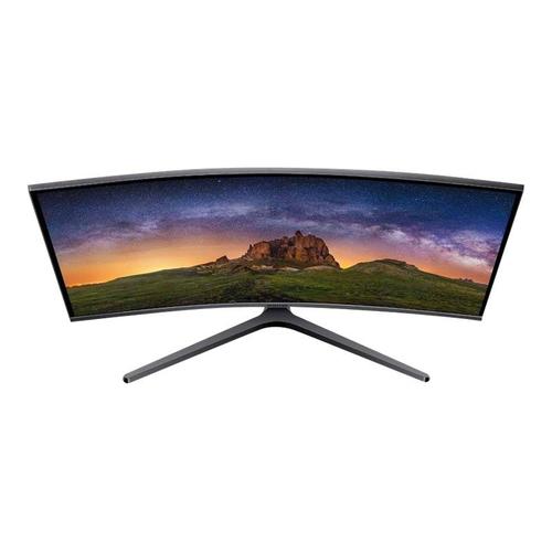 Samsung C27JG50QQU - CJG5 Series - écran LED - incurvé - 27" (26.9" visualisable) - 2560 x 1440 WQHD @ 144 Hz - VA - 300 cd/m² - 3000:1 - 4 ms - 2xHDMI, DisplayPort - Argent foncé