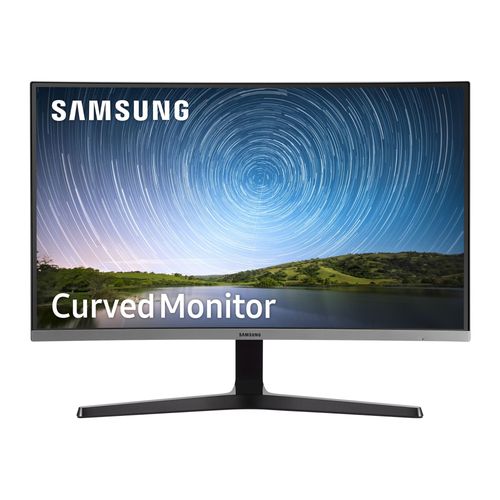Samsung C27R500FHU - CR50 Series - écran LED - incurvé - 27" (26.9" visualisable) - 1920 x 1080 Full HD (1080p) @ 60 Hz - VA - 300 cd/m² - 3000:1 - 4 ms - HDMI, VGA - gris foncé/bleu