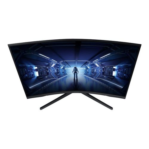 Samsung Odyssey G5 C32G55TQWU - G55T Series - écran LED - incurvé - 32" - 2560 x 1440 WQHD @ 144 Hz - VA - 250 cd/m² - 2500:1 - HDR10 - 1 ms - HDMI, DisplayPort - noir