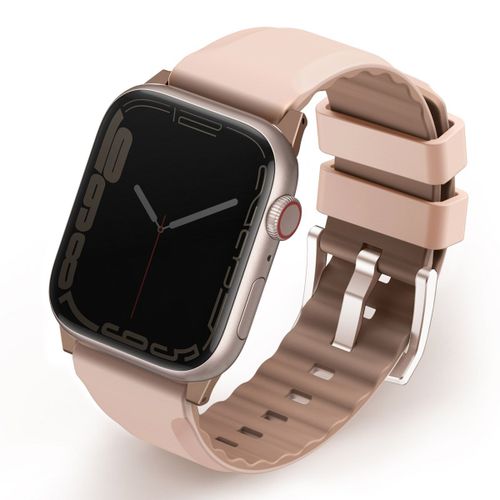 Uniq Bracelet Linus En Silicone Airosoft¿ Watch 1-9 / Se 38/40/41 Mm Rose Rose
