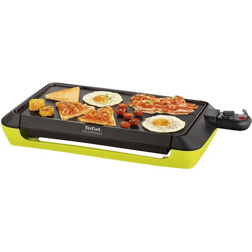 Plancha Électrique Xl 45,5 X 24 Cm Avec Thermostat Réglable Pour 6 À 8 Personnes