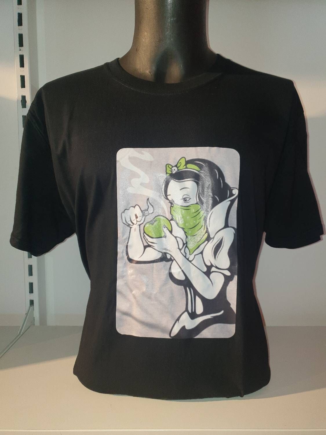 T Shirt Weed Blanche Neige Taille L