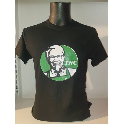 T Shirt Weed Kfc Parodie Taille S