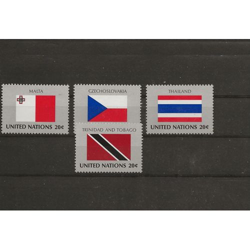 Nations Unis - New-York - Drapeau Des Pays