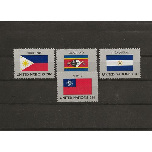 Nations Unis - New-York - Drapeau Des Pays