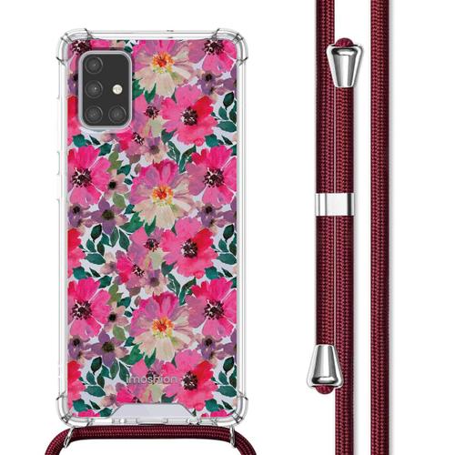 Imoshion Coque Design Avec Cordon Samsung Galaxy A71 Flower Water