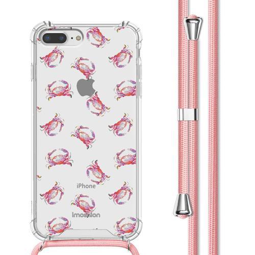 Imoshion Coque Design Avec Cordon Iphone 8 Plus / 7 Plus Crab Watercolor