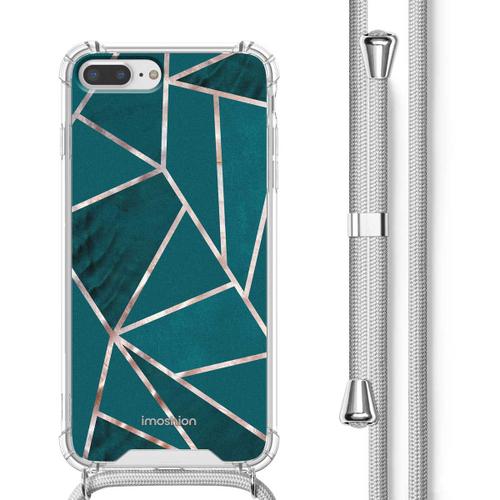 Imoshion Coque Design Avec Cordon Iphone 8 Plus / 7 Plus Petrol Green Graphic