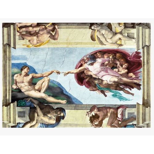 Michel Ange : The Creation Of Adam - Puzzle 1000 Pièces