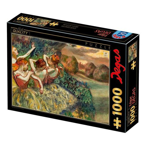 Degas Edgar - Four Dancers - Puzzle 1000 Pièces