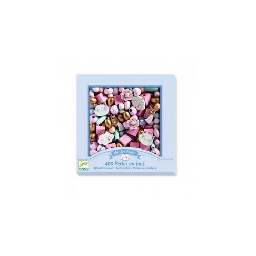 Perles En Bois Arc En Ciel