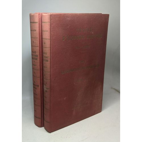 Traité D'économie Maritime Tome I La Construction Navale Livre 1 + Livre 2