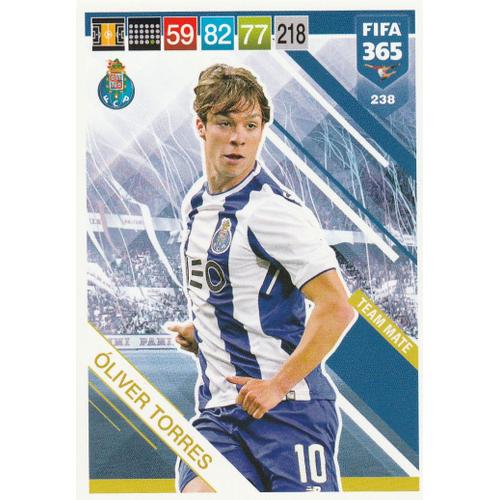 N° 238 - Carte Panini Foot Adrenalyn Xl - Fifa 365 - 2019 - Oliver Torres - Porto