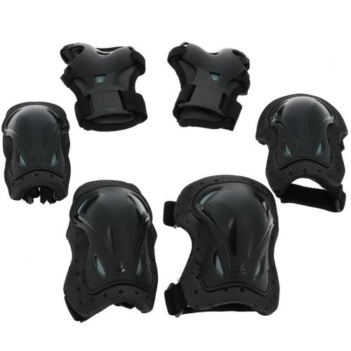 Kit Protection Roller Skateboard Rollerblade Skate Gear Blk 3 Pack Jr Noir 96325