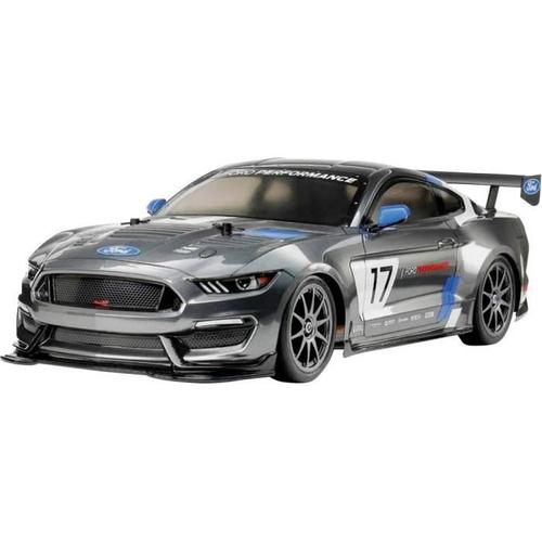 Tamiya Tt-02 Ford Mustang Gt4 Brushed 1:10 Auto Rc Électrique Voiture De Tourisme 4 Roues Motrices (4wd) Kit À Monter