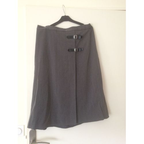 Jupe Grise Portefeuille Neuve T 50