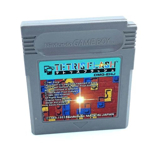 Tetris 2 : Tetris Flash Jeu Nintendo Game Boy Classic Import Japon Ntsc-J