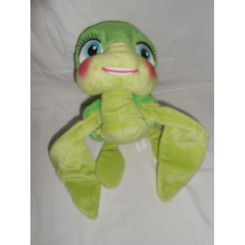 Doudou Peluche Sammy 2 Ella Grande Peluche Tortue Verte 30 Cm Sans Les Nageoires Du Film Sammy 2 Gipsy Pommette Rose Bille Dans Le Corps