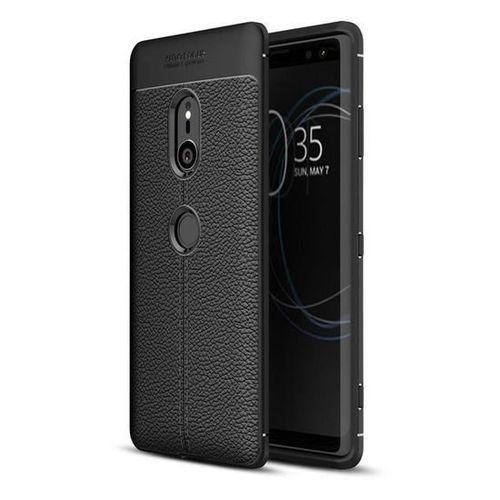 Pour Sony Xperia Xz3 Coque, Doux Silicone Élégant Protection Antichoc Coque Sony Xperia Xz3 (6.0"") - Noir