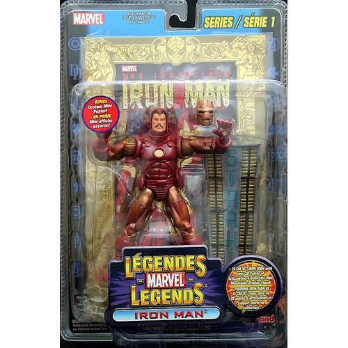 Marvel Legends Iron Man Variant 1/2 Series 1, Toybiz, 2005