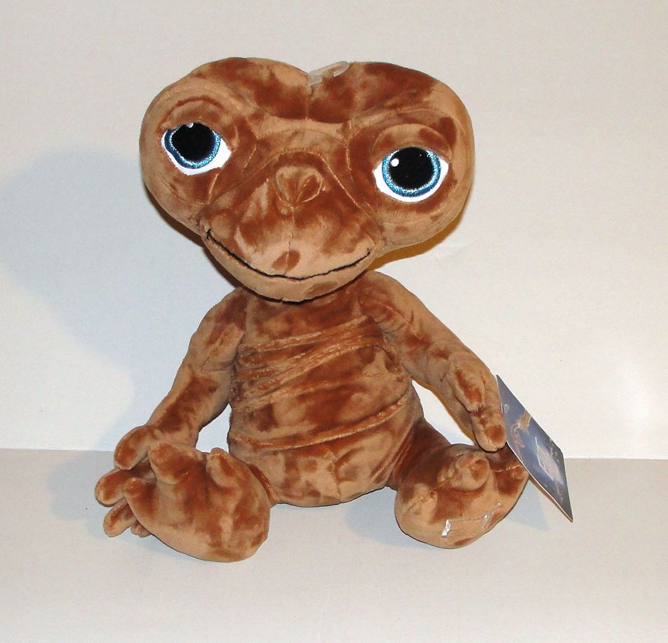 Peluche E T L'extraterrestre Assis Universal Nicotoy Doudou E.T Alien 35 Cm