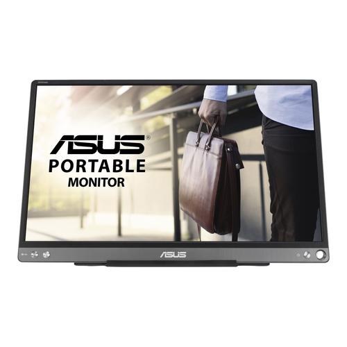 ASUS ZenScreen MB16ACE - Écran LED - 15.6" - portable - 1920 x 1080 Full HD (1080p) @ 60 Hz - IPS - 250 cd/m² - 5 ms - USB-C - gris foncé