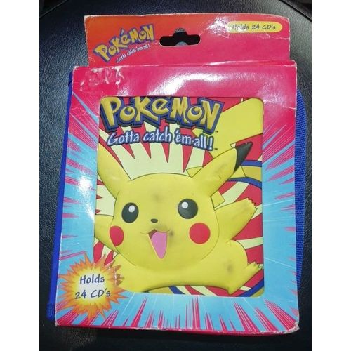 Sacoche Cd Pokemon Pikachu 1998