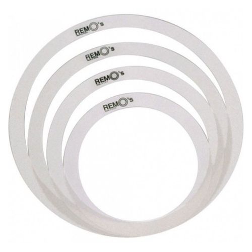 Remo Ro-0236-00 - Rem-O-Ring Set Pour Tom/ Caisse Claire/ Tom Sur Pieds 10-12-13-16''