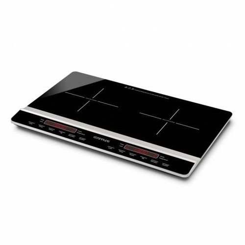 Dinamiko Duo - Cuisinière À Double Induction, Design Mince 1800 + 1300 W Soft-Touch - G3 Ferrari