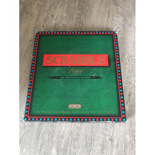 Scrabble De Luxe Avec Minuteur Électronique