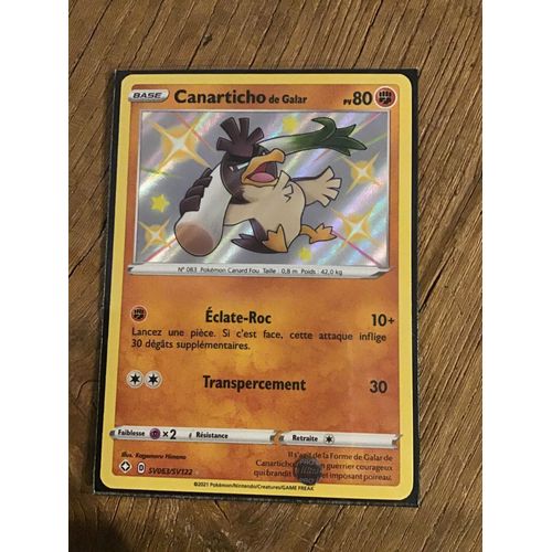 Canarticho De Galar Chromatique Sv063/Sv122 Série Destinées Radieuses