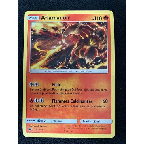 (1173) Aflamanoir 24/147 Pokemon