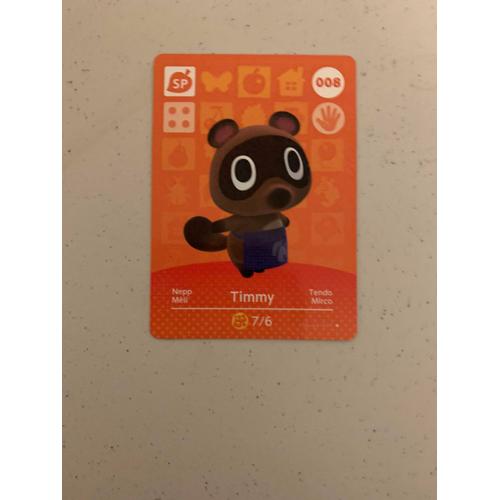 Carte Amiibo Animal Crossing Méli 008.