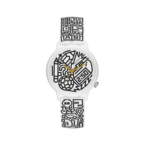 Orologio Guess Time To Give Bianco - 38 Mm