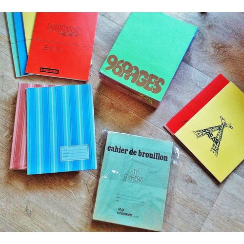 Lot 10 Brouillons Vintage Divers Selon Dispos