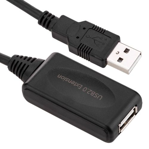 Câble extension USB 2.0 5m A-male à A-femelle
