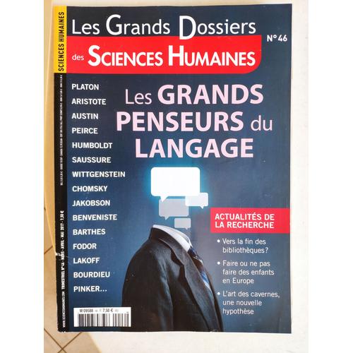 Les Grands Penseurs Du Langage