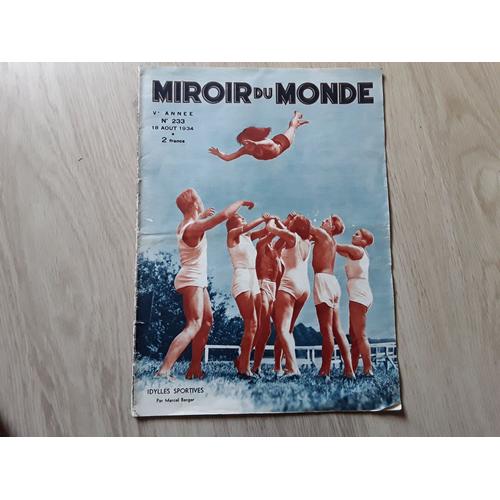 Miroir Du Monde N233 18 Aout 1934