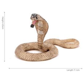 Animal Cobra Serpent Modèle Solide PVC Plastique Figurine Enfants Jouets Cadeau 