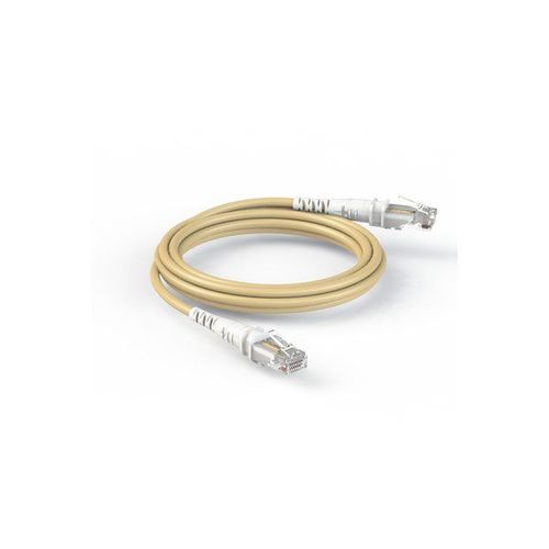 Thepatchcord Cat6a Rj45 Patch Cable U/utp Beige - 7.6m