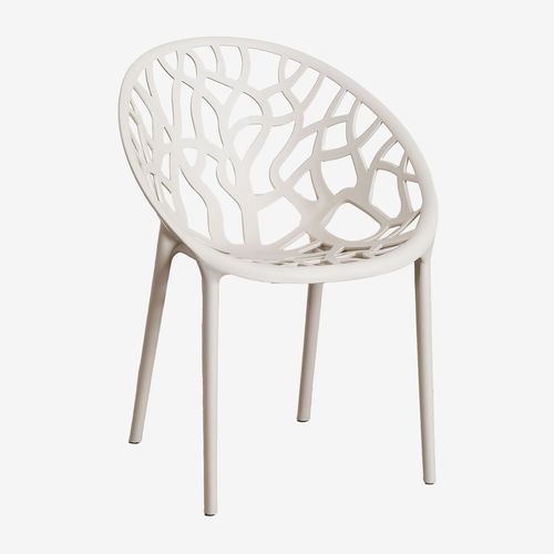 Chaise De Salle À Manger Empilable Ores Tapioca Beige