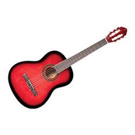 Eko Cs10-Red - Guitare Classique 4/4 Red Burst