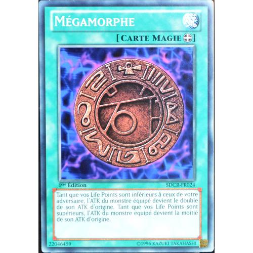 Carte Yu-Gi-Oh Sdcr-Fr024 Mégamorphe (Megamorph) - Commune Neuf Fr