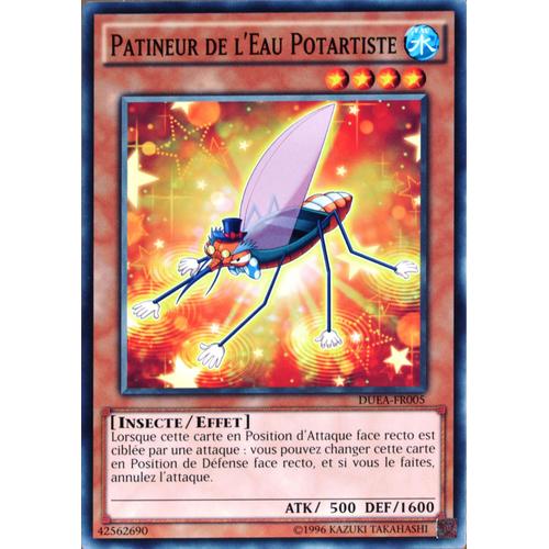 Carte Yu-Gi-Oh Duea-Fr005 Patineur De L'eau Potartiste (Performapal Skeeter Skimmer) - Commune Neuf Fr