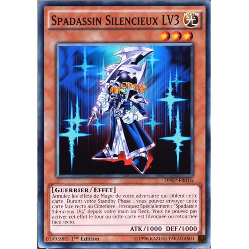 Carte Yu-Gi-Oh Dprp-Fr016 Spadassin Silencieux Lv3 (Silent Swordsman Lv3) - Commune Neuf Fr