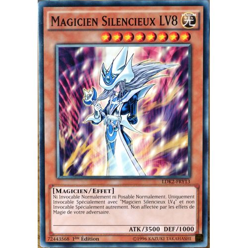 Carte Yu-Gi-Oh Ldk2-Fry13 Magicien Silencieux Lv8 Commune Neuf Fr