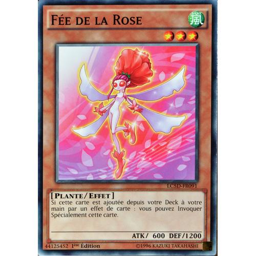 Carte Yu-Gi-Oh Lc5d-Fr091 Fée De La Rose (Rose Fairy) - Commune Neuf Fr