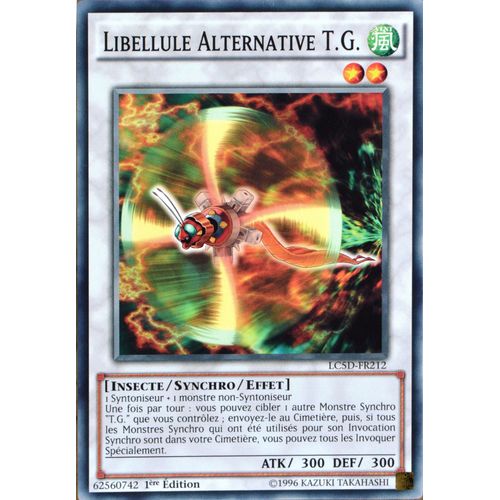 Carte Yu-Gi-Oh Lc5d-Fr212 Libellule Alternative T.G. (T.G. Recipro Dragonfly) - Commune Neuf Fr